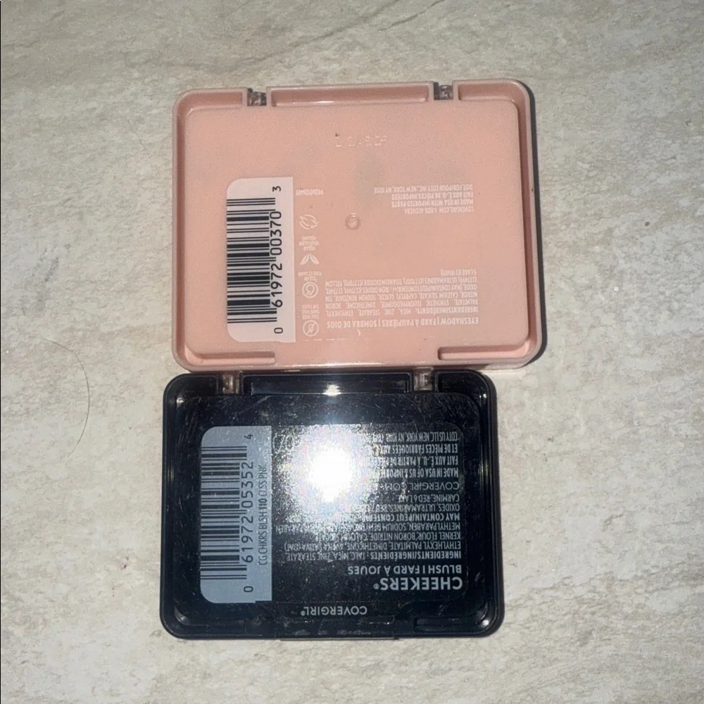 COVERGIRL Eye Enhancer Palette & Cheekers Blush in Pink and Mauve Tones